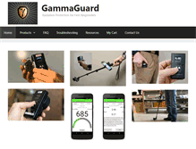 Tablet Screenshot of gammawatch.com
